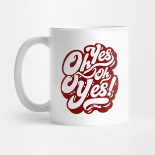 COX - TECHNO MUSIC OH YES OH YES red hardcore edition Mug